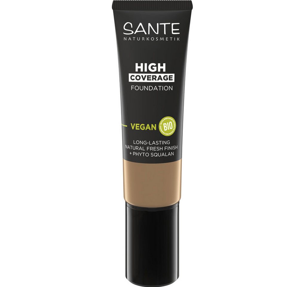 SANTE Foundation High Coverage Natural Rose Beige, Beige, 25 ml von SANTE