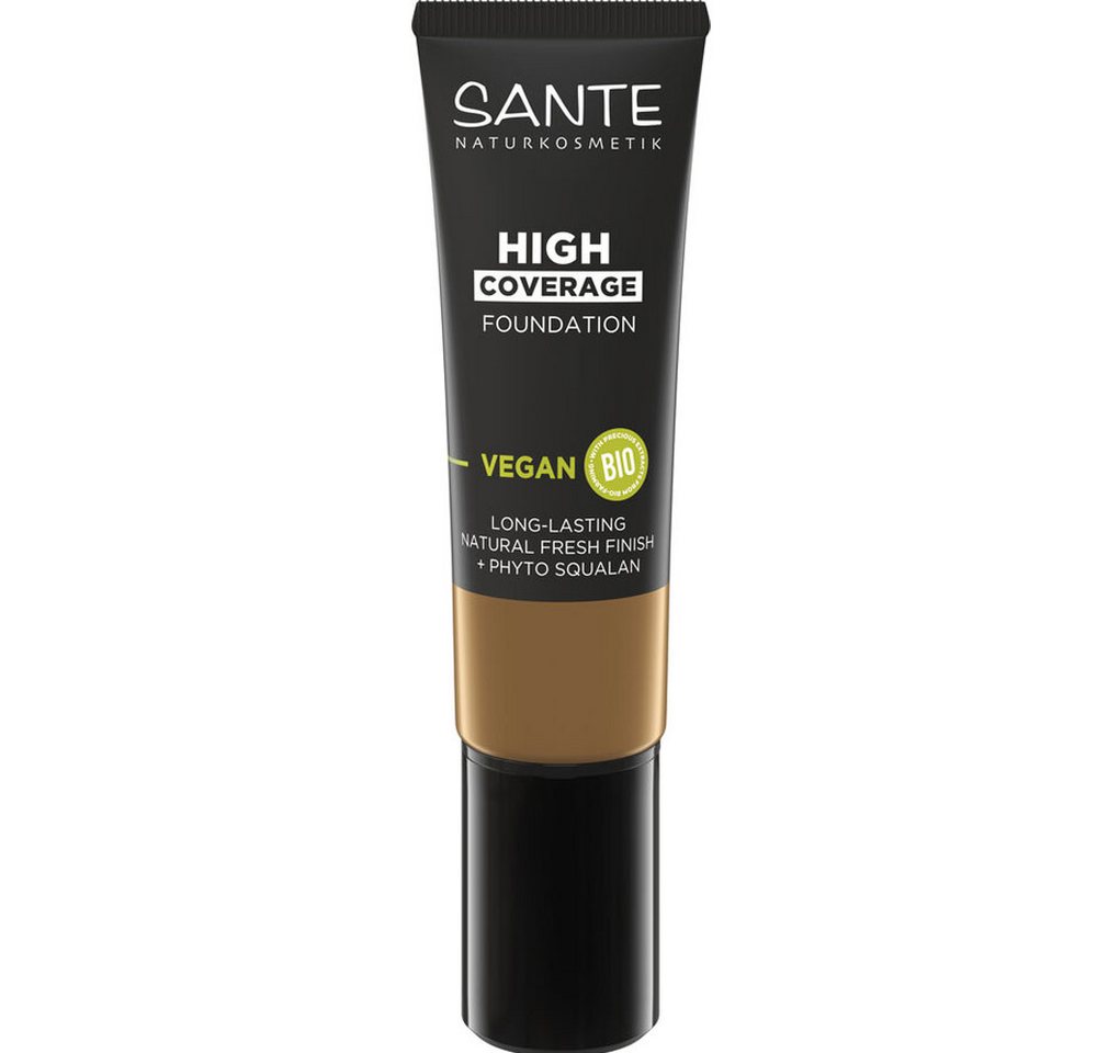 SANTE Foundation High Coverage Natural Warm Chestnut, 25 ml von SANTE
