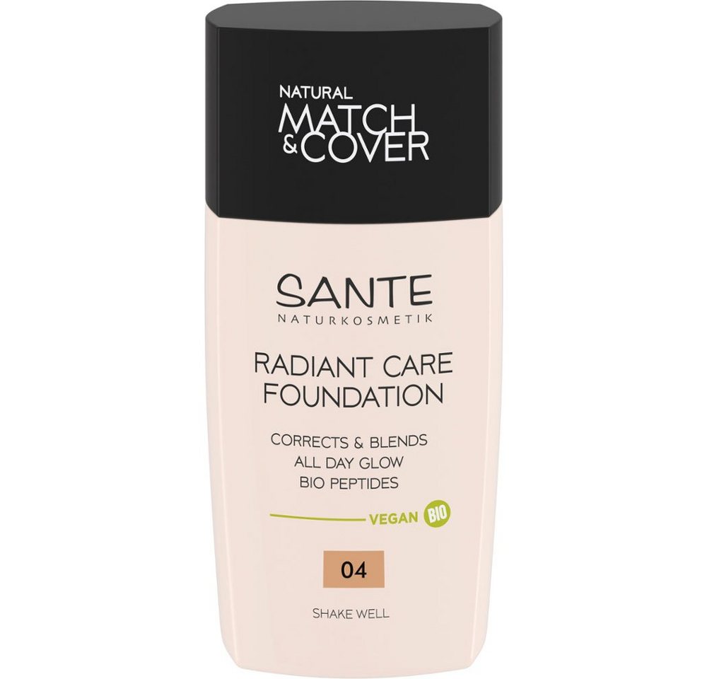 SANTE Foundation Radiant Care Rose Amber, 30 ml von SANTE