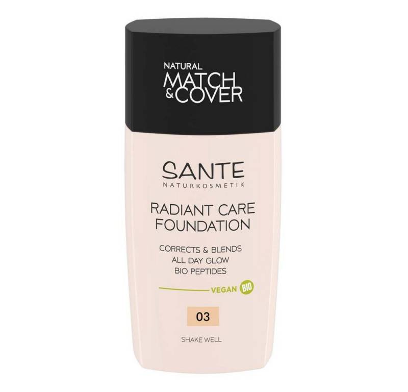 SANTE Foundation Radiant Care Foundation - 03 Neutral Linen 30ml von SANTE