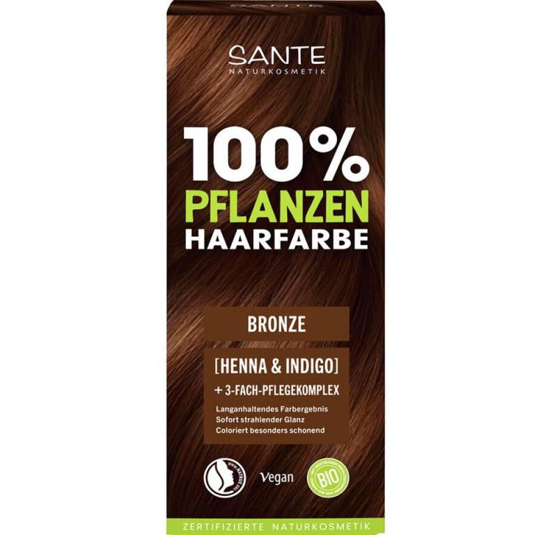 SANTE Haarfarbe Pflanzen BRONZE, 100 g von SANTE