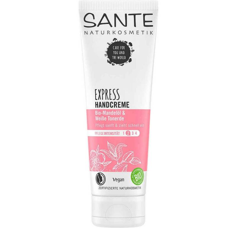 SANTE Handcreme Handcreme Express - Mandelöl & Weiße Tonerde 75ml von SANTE