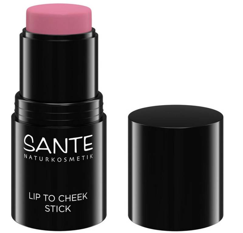 SANTE Lippenstift Lip to Cheek Stick Rose Blush, 6 g von SANTE