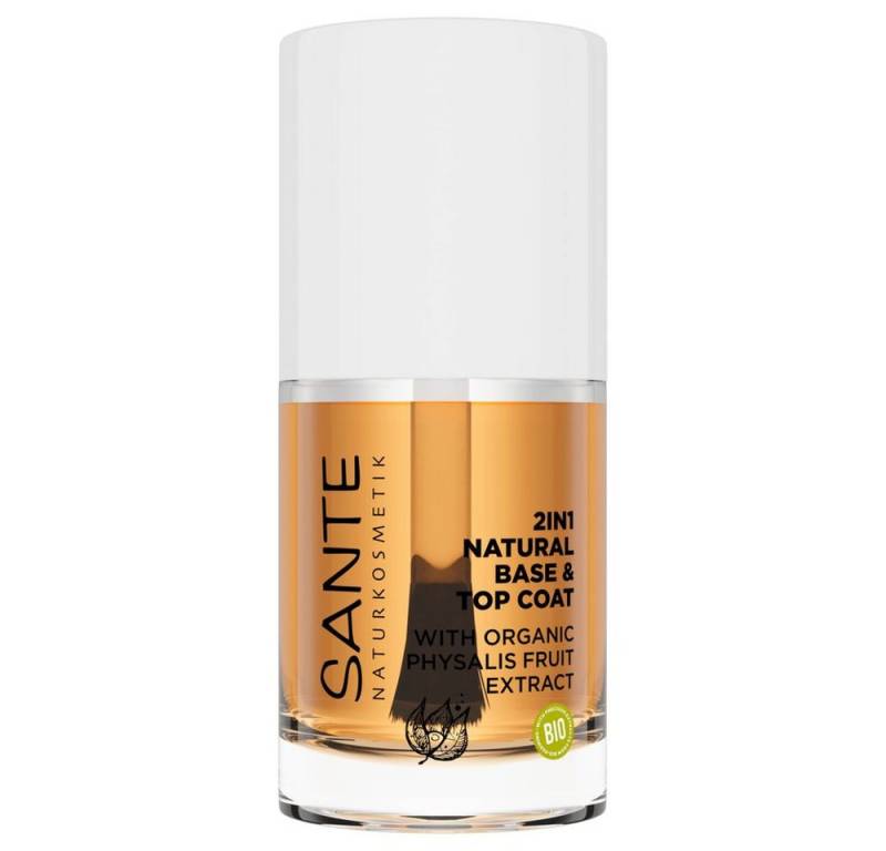 SANTE Nagellack Nail - 2in1 Natural Base & Top Coat 10ml von SANTE