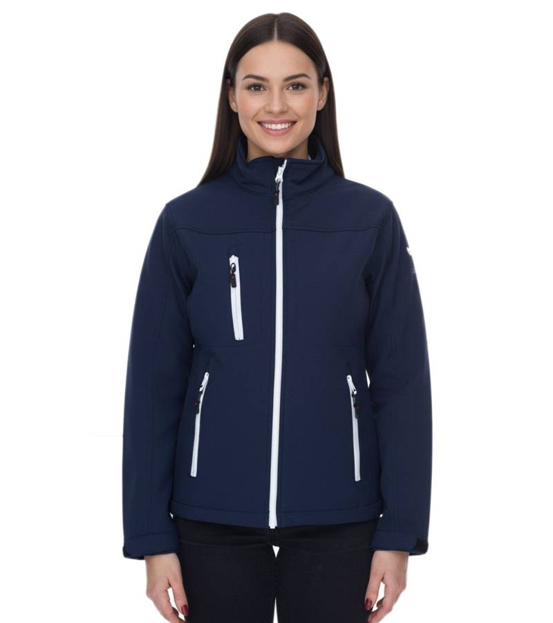 SANTINO Damen wasserabweisende Softshell-Jacke Outdoor-Jacke Alltags-Jacke 1018311 Blau von SANTINO