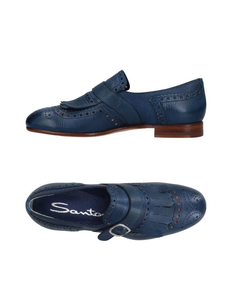 SANTONI Mokassin Damen Taubenblau von SANTONI