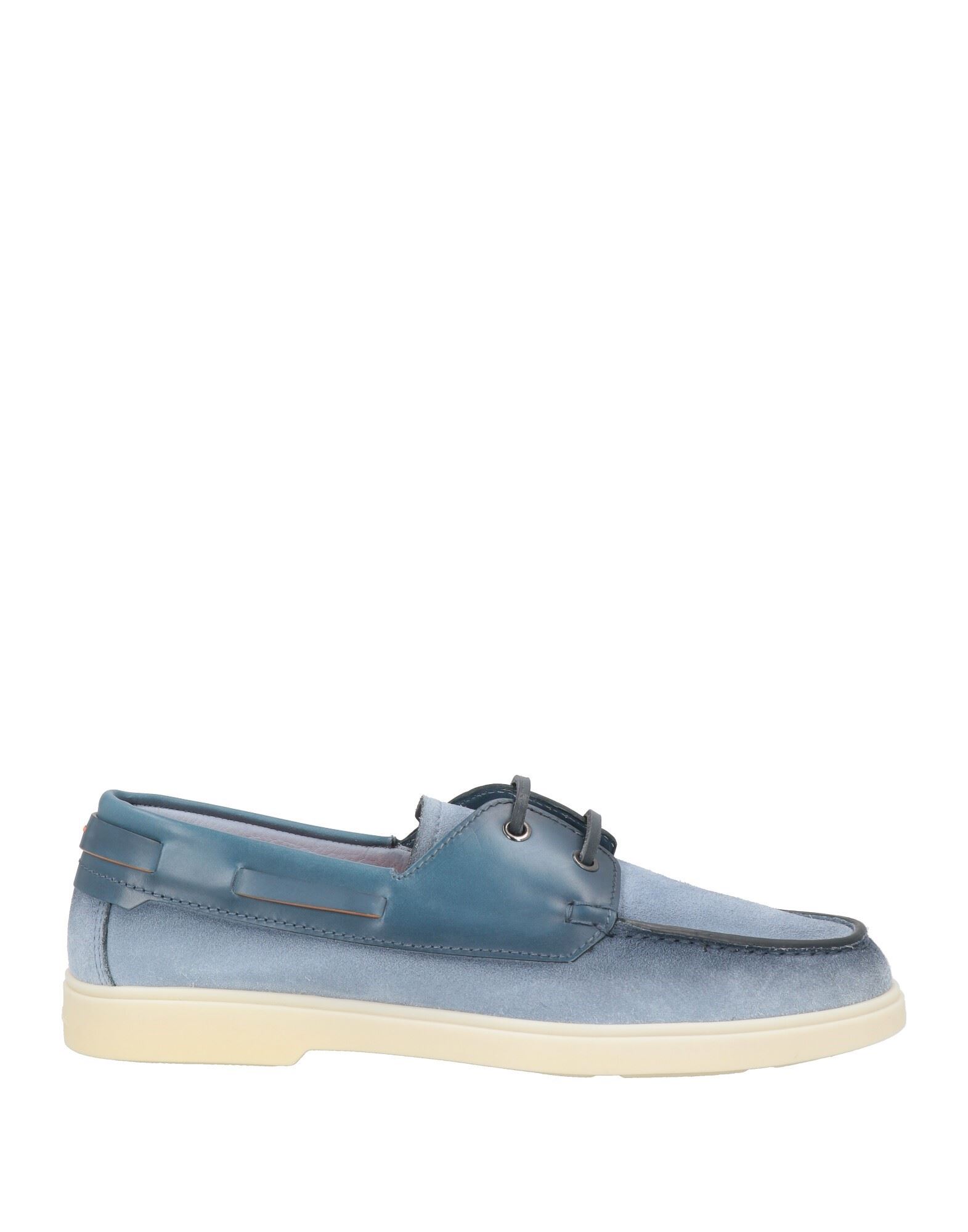 SANTONI Mokassin Herren Taubenblau von SANTONI