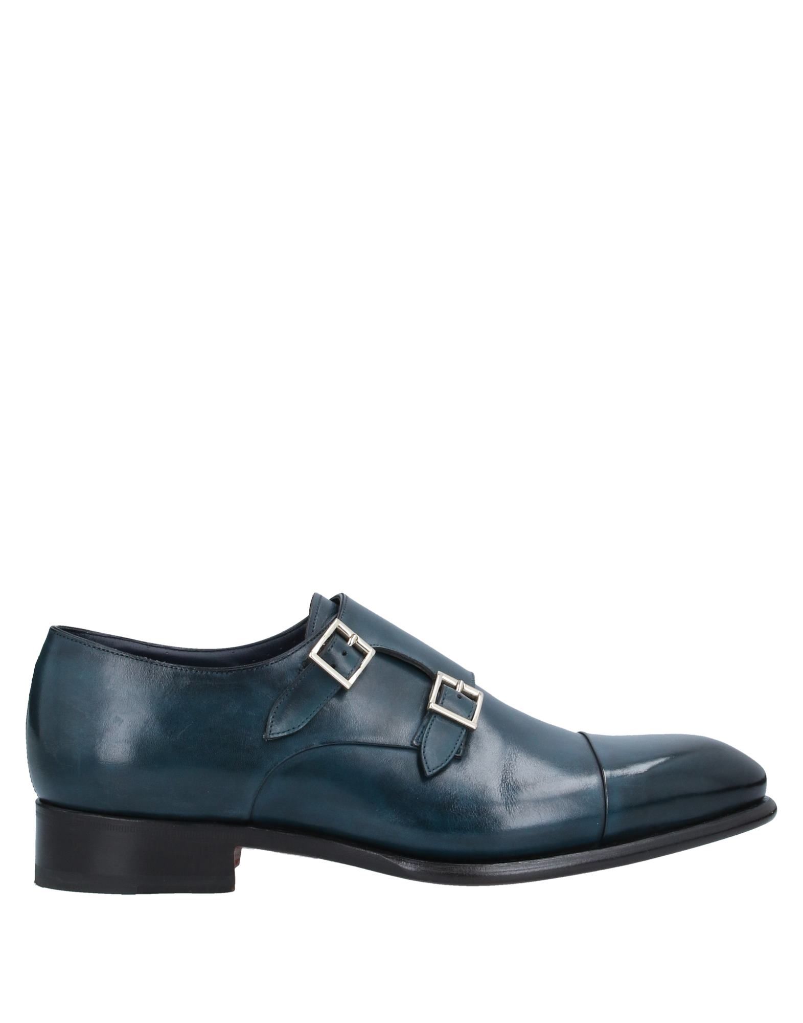 SANTONI Mokassin Herren Taubenblau von SANTONI