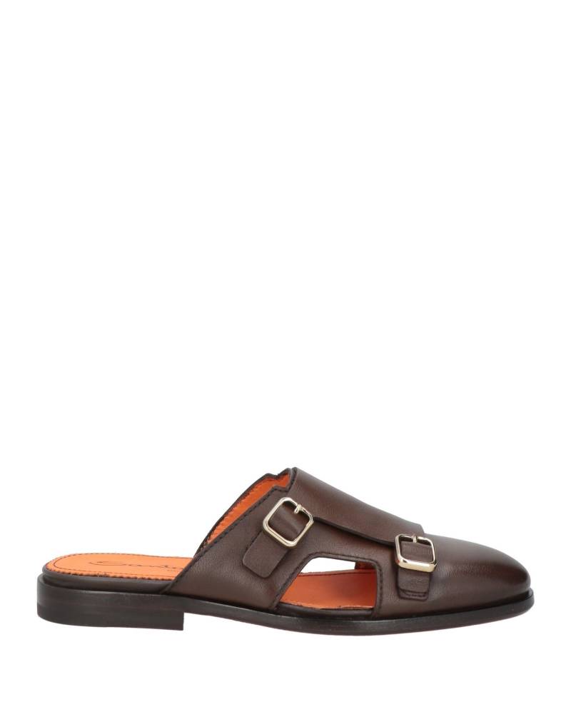 SANTONI Mules & Clogs Herren Dunkelbraun von SANTONI