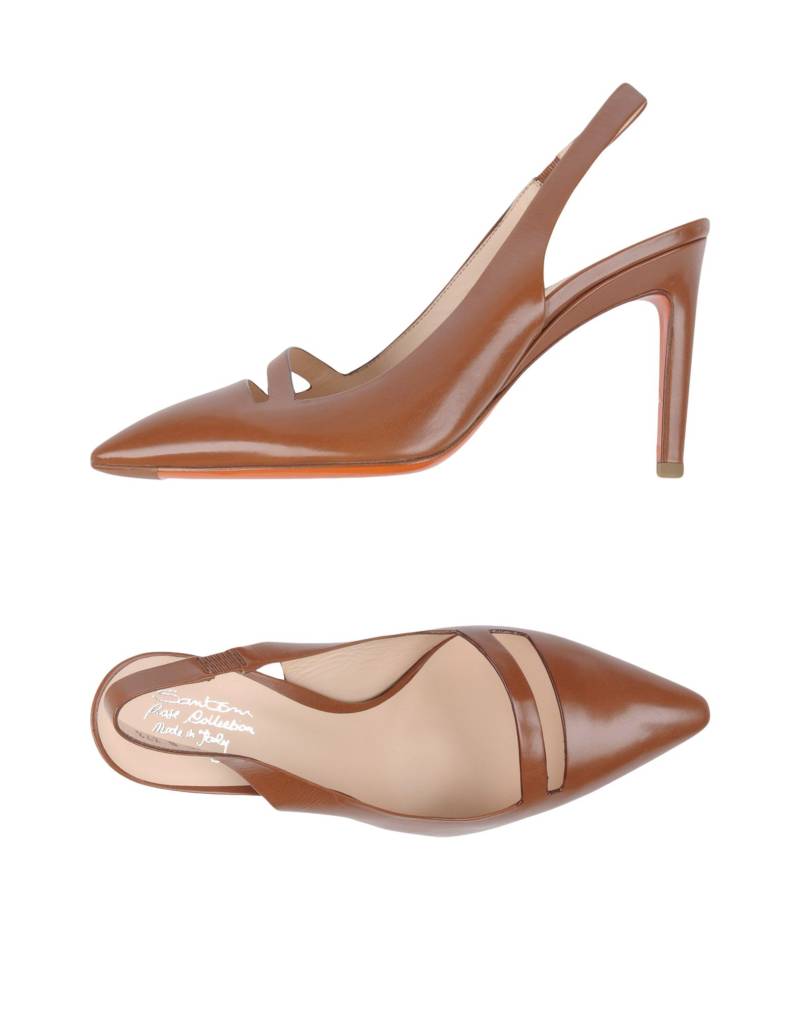 SANTONI Pumps Damen Braun von SANTONI