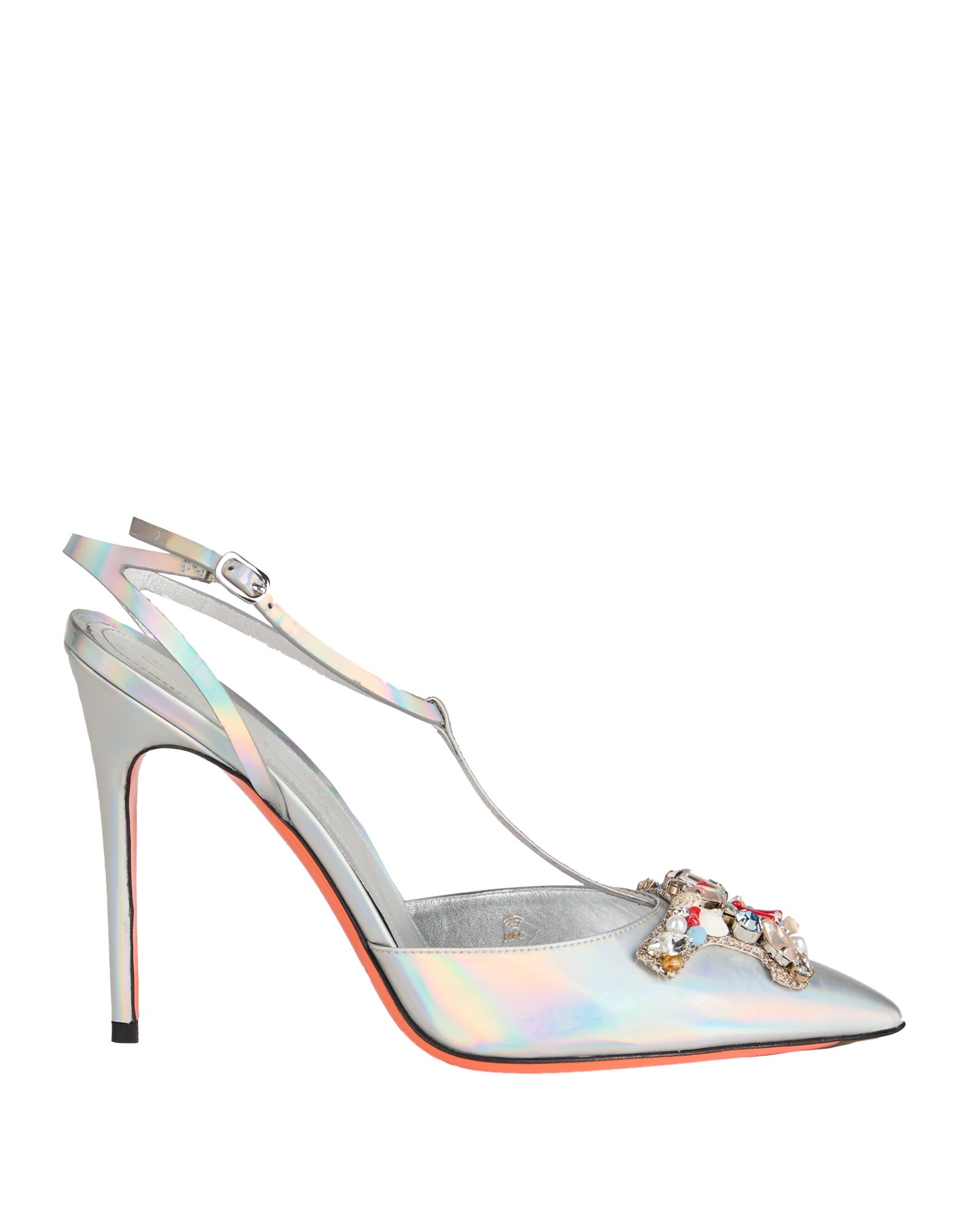 SANTONI Pumps Damen Silber von SANTONI