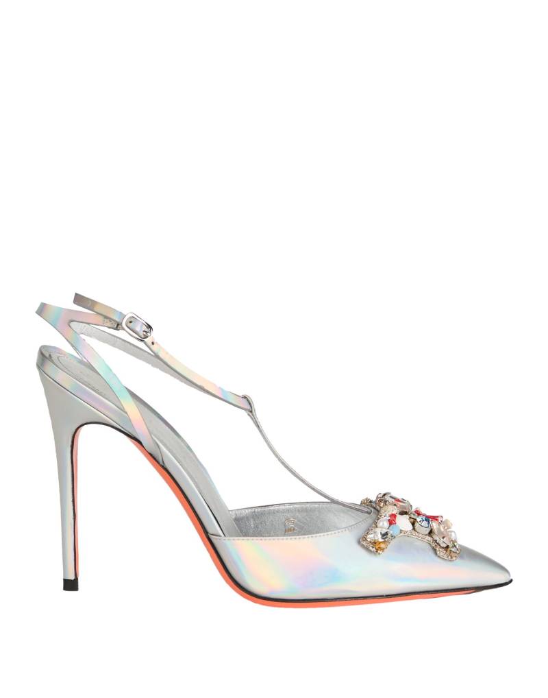 SANTONI Pumps Damen Silber von SANTONI
