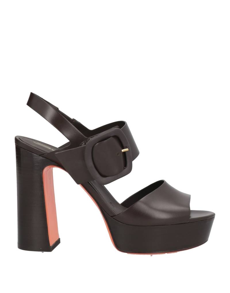 SANTONI Sandale Damen Dunkelbraun von SANTONI