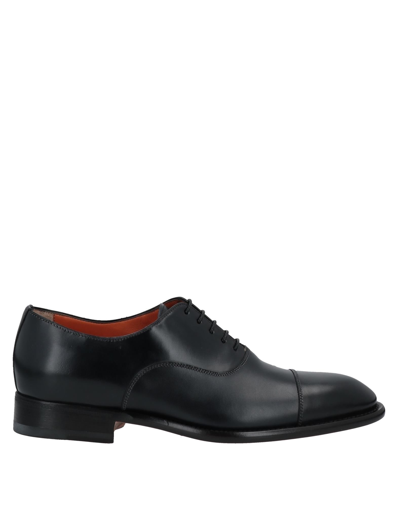 SANTONI Schnürschuh Herren Schwarz von SANTONI