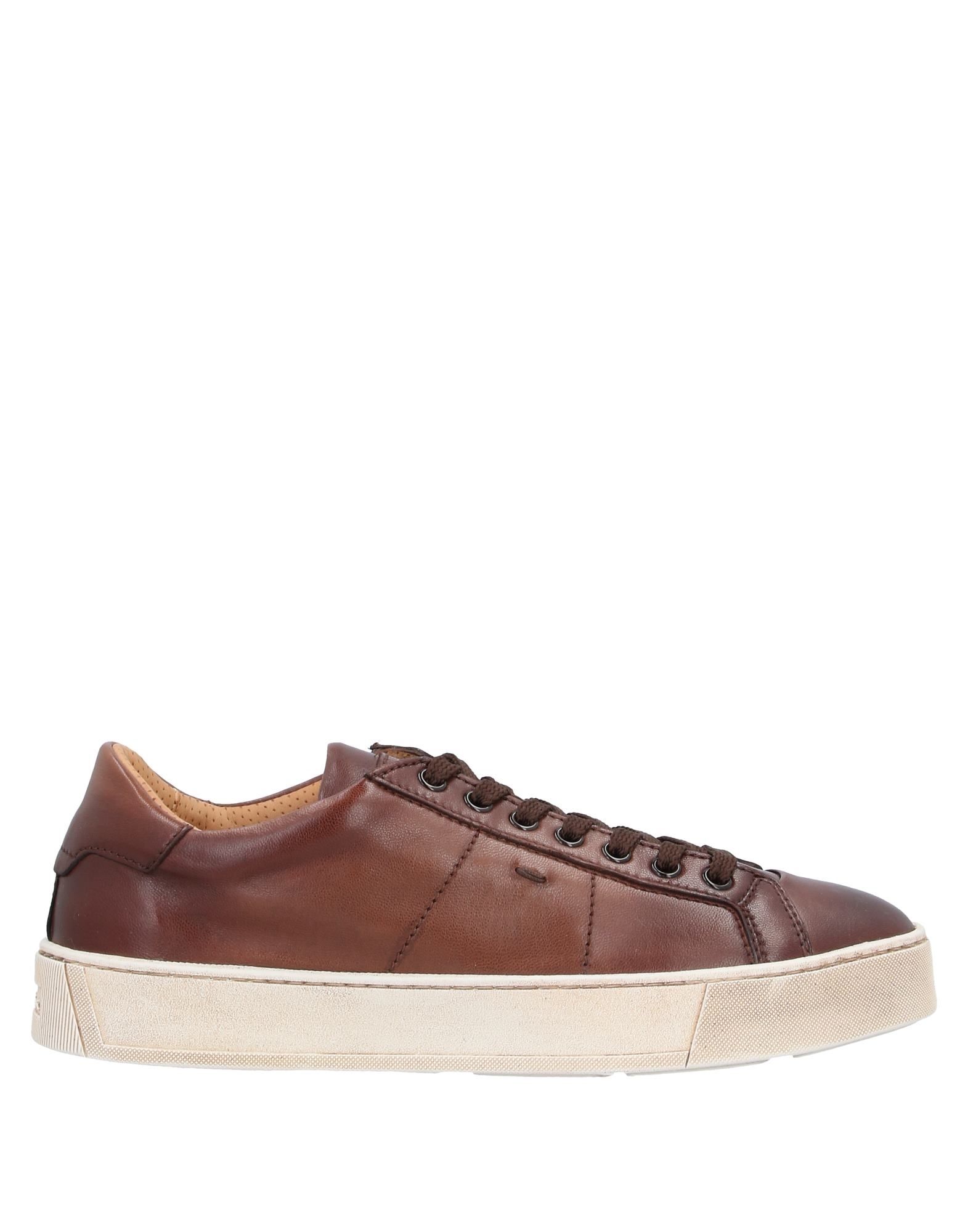 SANTONI Sneakers Herren Mittelbraun von SANTONI