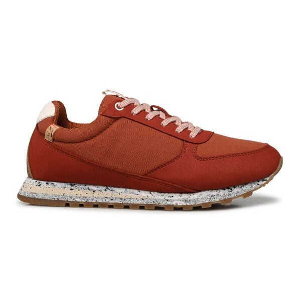 SAOLA Vegane retro Sneaker - Alta Vibram W 2.0 Burgundy von SAOLA