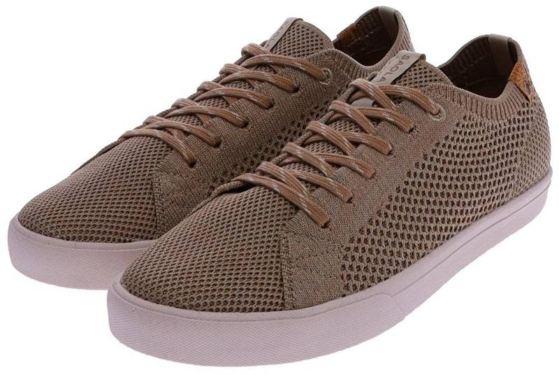 SAOLA CANNON KNIT veganer Damen Low-Top Sneaker Braun Sneaker von SAOLA