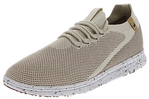 SAOLA Herren Sneaker TSAVO Low-Top Schnürschuhe Beige 43 EU von SAOLA