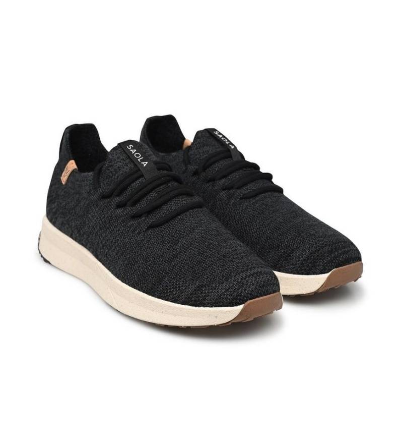 SAOLA Tsavo 2.0 Wool (Merinowolle) schwarz Damen Sneaker von SAOLA