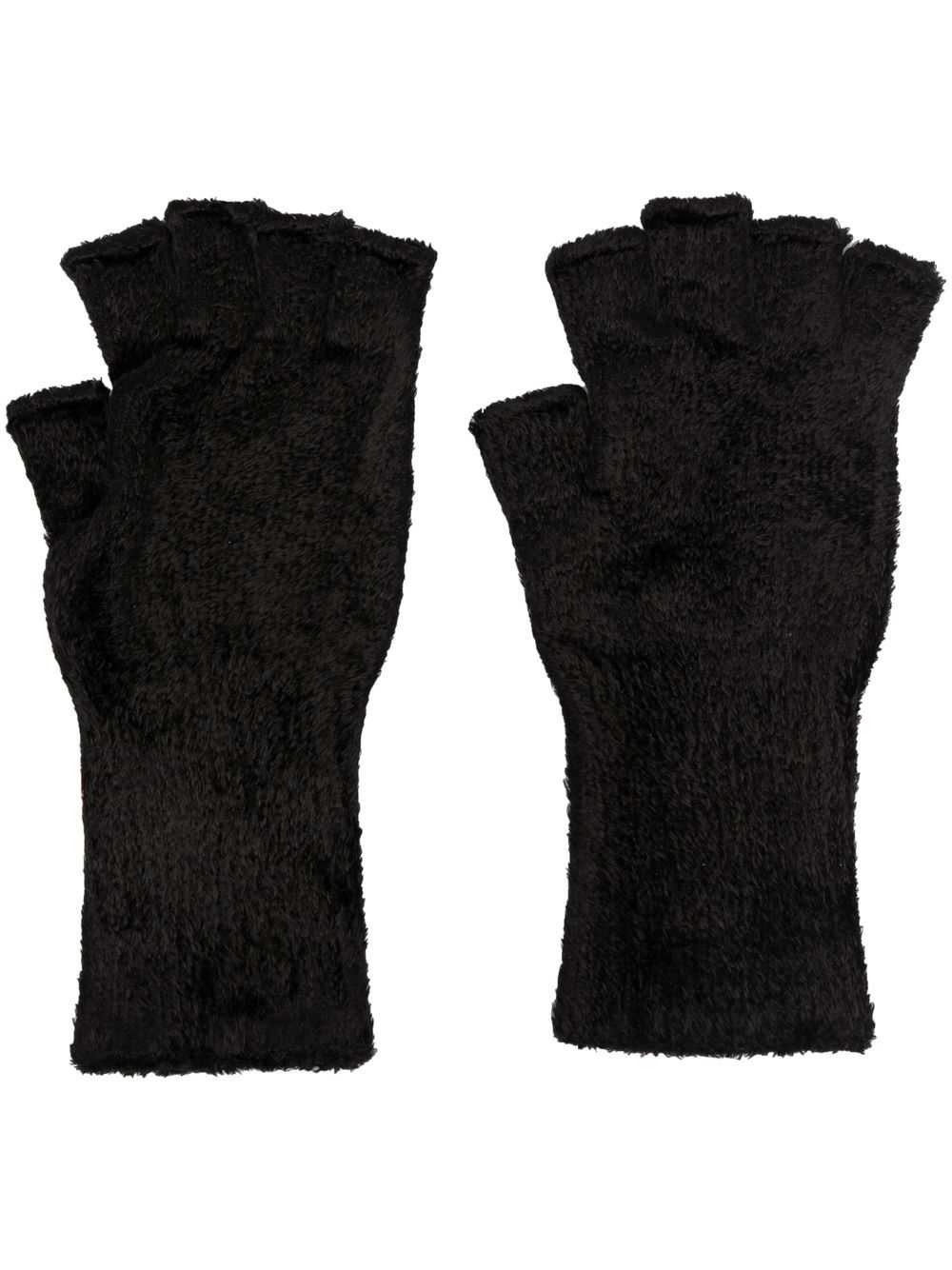 SAPIO Fingerlose Handschuhe mit Finish - Schwarz von SAPIO