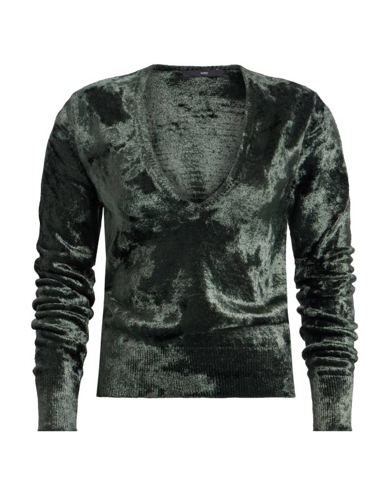 SAPIO Pullover Damen Dunkelgrün von SAPIO