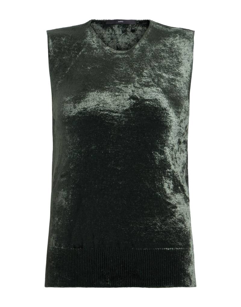 SAPIO Pullover Damen Dunkelgrün von SAPIO