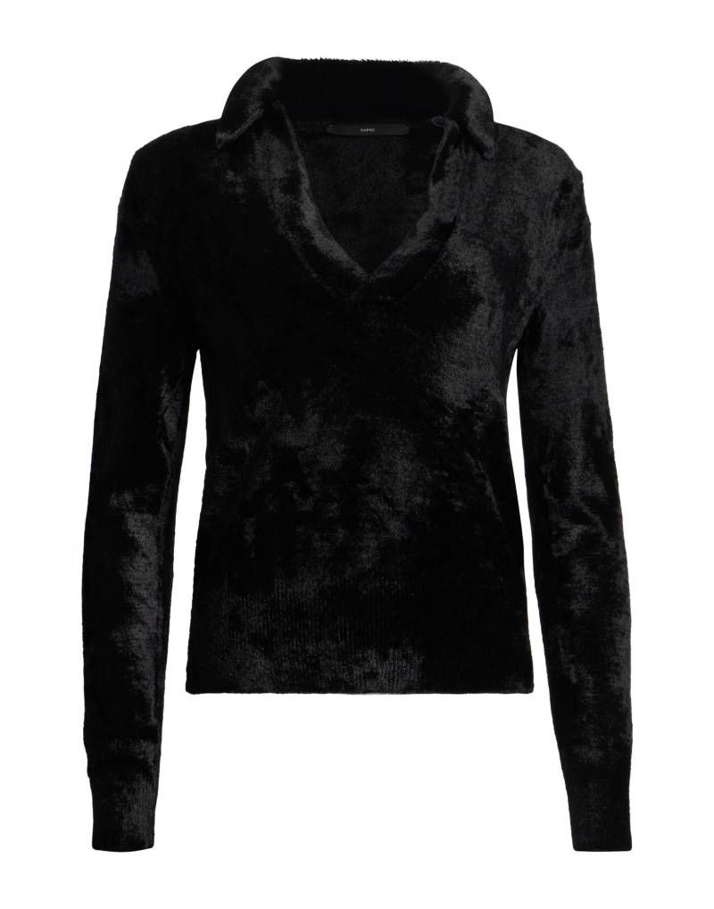 SAPIO Pullover Damen Schwarz von SAPIO