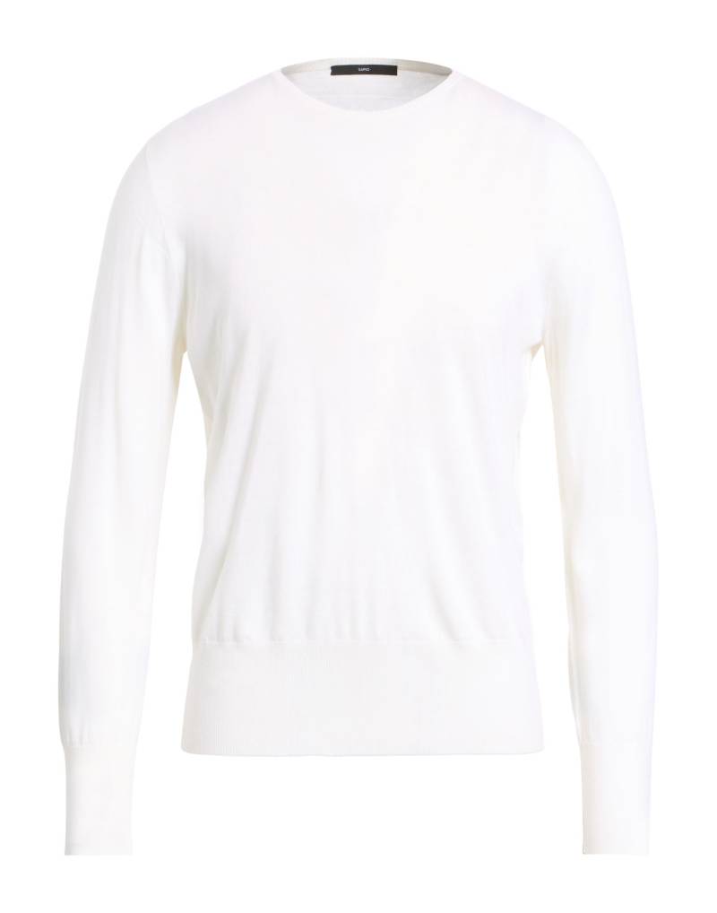 SAPIO Pullover Herren Off white von SAPIO