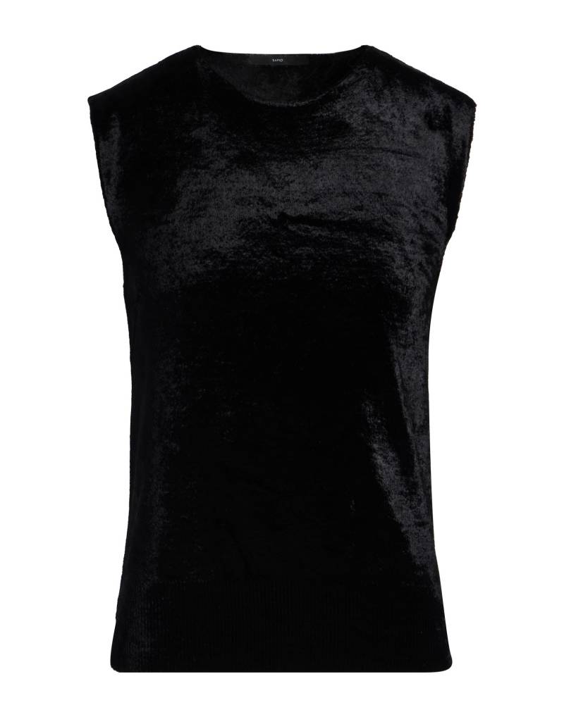 SAPIO Pullover Herren Schwarz von SAPIO