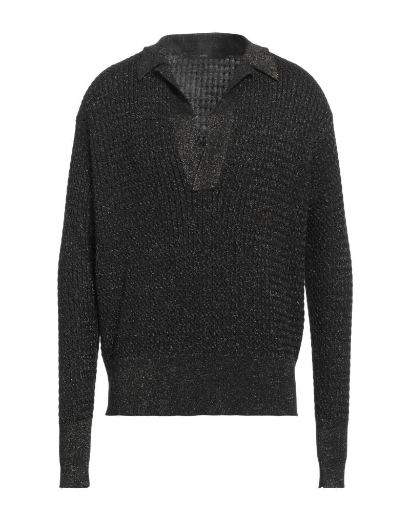 SAPIO Pullover Herren Schwarz von SAPIO