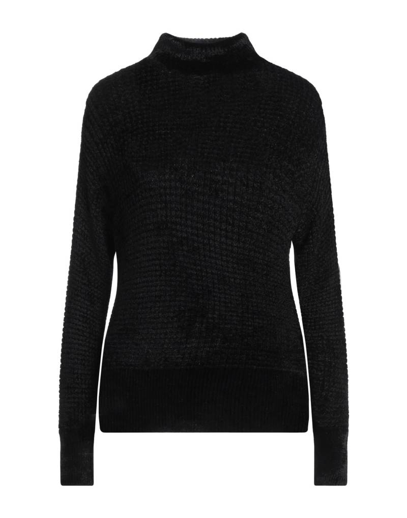 SAPIO Rollkragenpullover Damen Schwarz von SAPIO