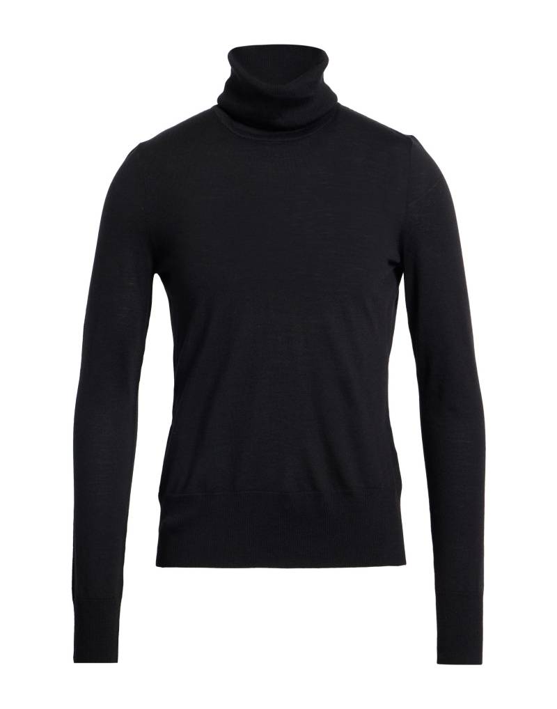 SAPIO Rollkragenpullover Herren Schwarz von SAPIO