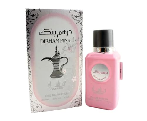 Cash Pink | Cash Pink EDP Women Eau de Parfum 100 ml | Rose, Vanille und Jasmin Duft | Cash Pink Parfüm für Damen (inspiriert von Dirham Wardi Zafran), hergestellt in Dubai von Sapphire's Choice von SAPPHIRE'S CHOICE
