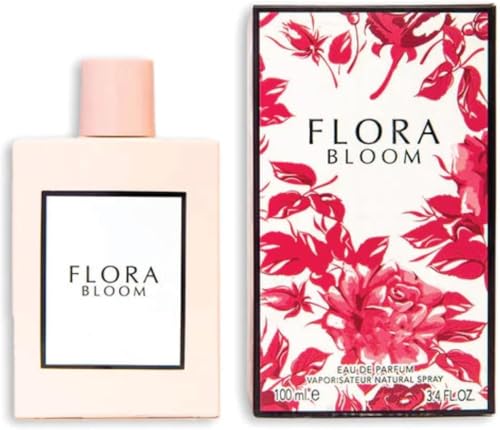 Flora Bloom Parfüm | Flora Bloom Edp Eau de Parfum für Frauen 100 ml | Moschus- und Jasminduft | Flora Bloom Damenparfüm-Spray hergestellt in Dubai von Sapphire's choice von SAPPHIRE'S CHOICE