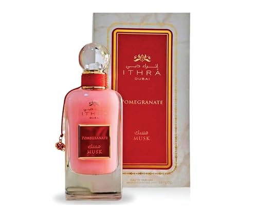 Ithra Dubai Granatapfel | Ithra Dubai Granatapfel Eau de Parfum für Damen und Herren 100 ml | Granatapfel und Moschus Duft | Granatapfel Parfüm Made in Dubai by Sapphire's choice von SAPPHIRE'S CHOICE