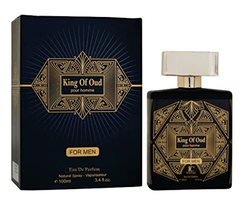 King of Oud Parfüm, 100 ml, King of Oud Eau de Toilette, Herrenduft, Safran, Moschus und Oud, Duft: King of Oud Pour Homme, 100 ml Parfüm von Sapphire's Choice von SAPPHIRE'S CHOICE