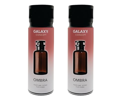 Ombre Nomade Parfüm – inspiriertes alternatives Parfüm | 2 Stück Ombra Parfüm Spray für Männer 200 ml | Bernstein und Rosenduft | Ombra Men Parfum Spray Made in Dubai by Sapphire's choice von SAPPHIRE'S CHOICE