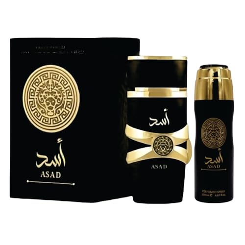 SAPPHIRE'S CHOICE Asad 100 ml Eau de Parfum für Herren, Vanille, Tabak und Oud-Duft, Arabischer Duft, Männerparfüm von SAPPHIRE'S CHOICE