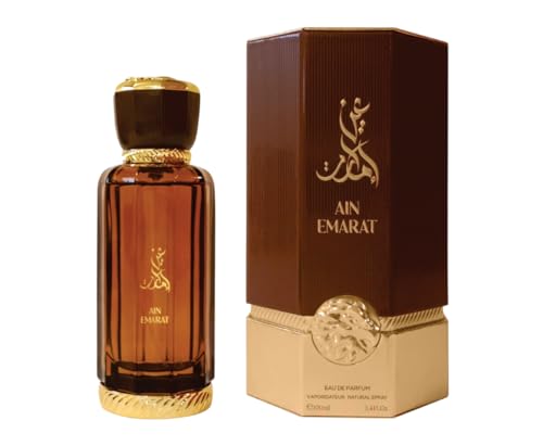 Sapphire's Choice Ain Emarat Parfüm Spray | Ain Emarat Parfüm für Damen und Herren 100ml | Vanille, Bergamotte und Lavendel Duft | Ain Emarat Parfüm Spray für Unisex Made in Dubai von SAPPHIRE'S CHOICE