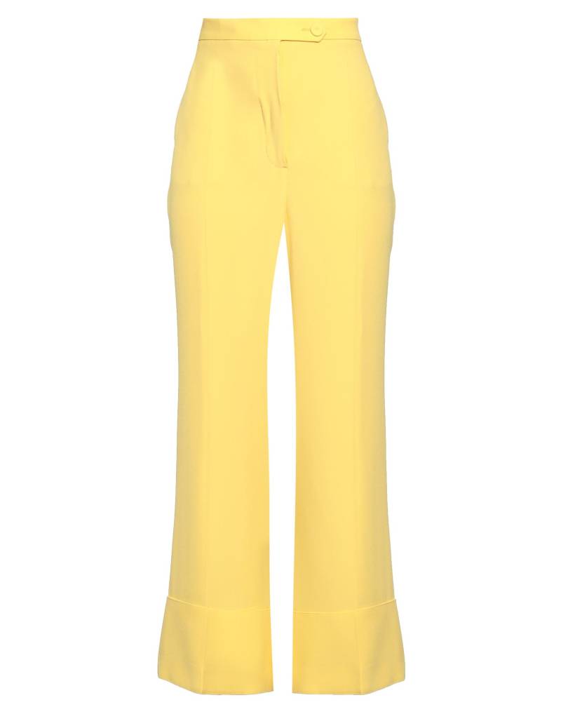 SARA BATTAGLIA Hose Damen Gelb von SARA BATTAGLIA