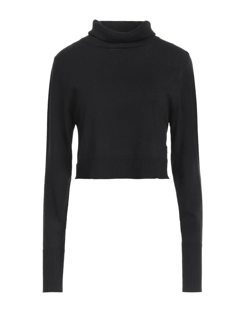 SARA BATTAGLIA Rollkragenpullover Damen Schwarz von SARA BATTAGLIA