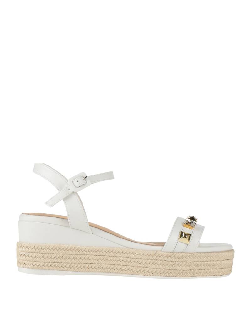 SARA LÓPEZ Sandale Damen Weiß von SARA LÓPEZ