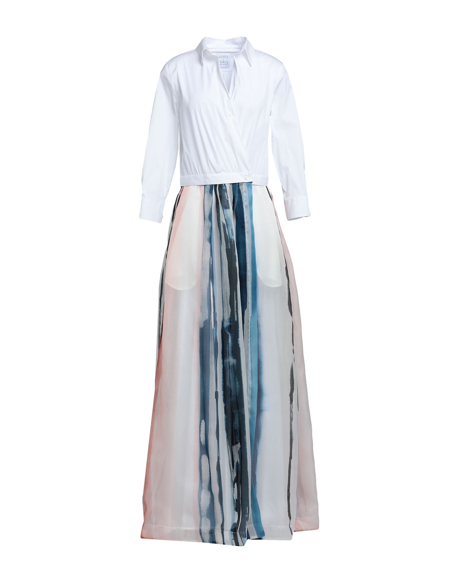 SARA ROKA Maxi-kleid Damen Weiß SARA ROKA Maxi-kleid Damen Weiß von SARA ROKA