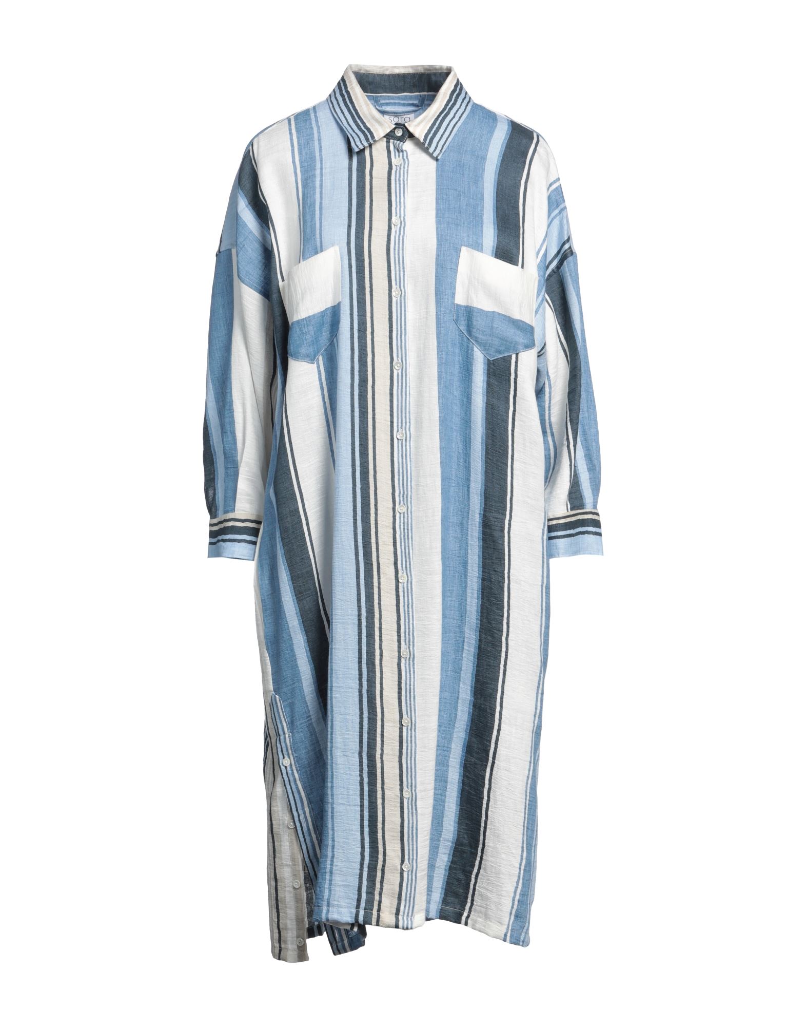 SARA ROKA Midi-kleid Damen Azurblau SARA ROKA Midi-kleid Damen Azurblau von SARA ROKA