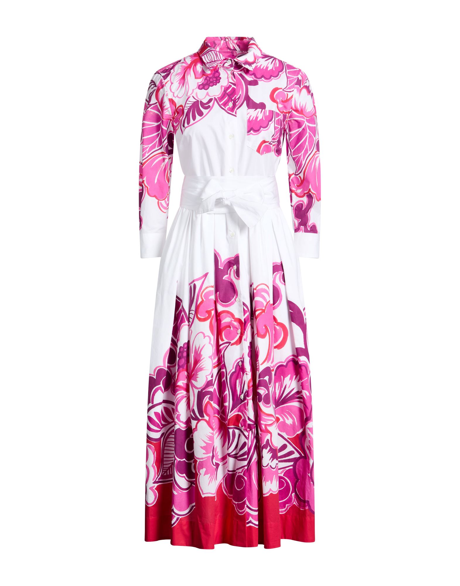 SARA ROKA Midi-kleid Damen Fuchsia von SARA ROKA