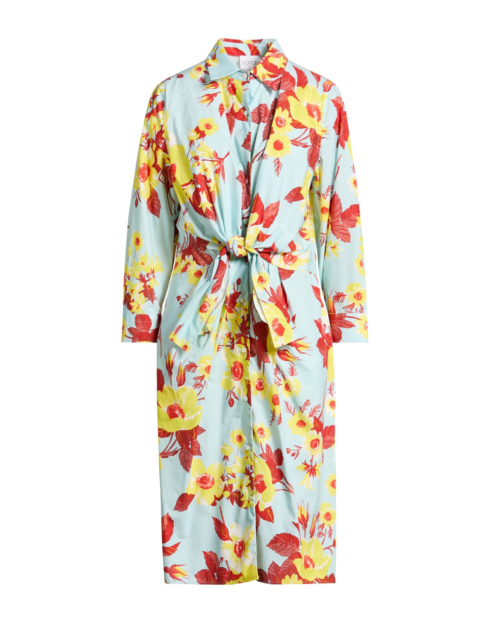 SARA ROKA Midi-kleid Damen Himmelblau von SARA ROKA