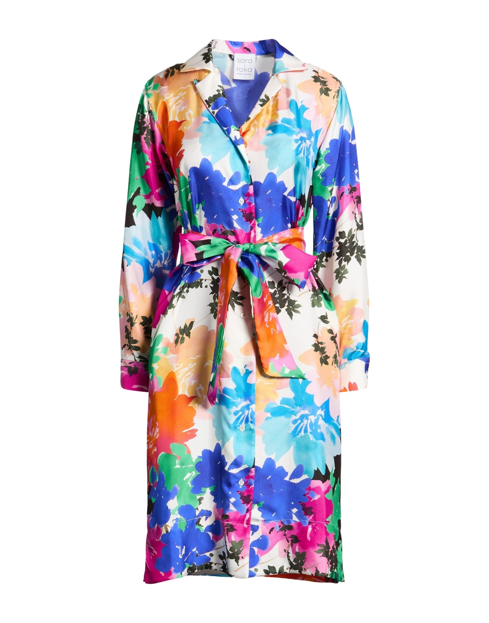 SARA ROKA Midi-kleid Damen Königsblau von SARA ROKA