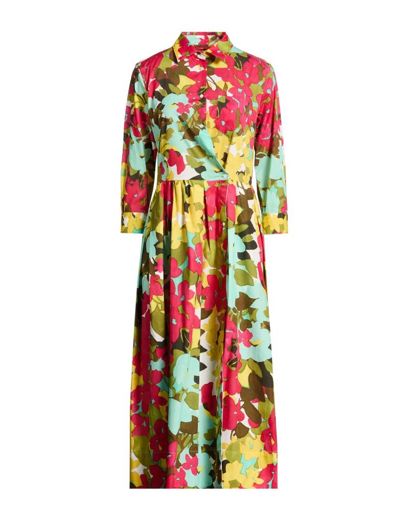 SARA ROKA Midi-kleid Damen Magenta von SARA ROKA