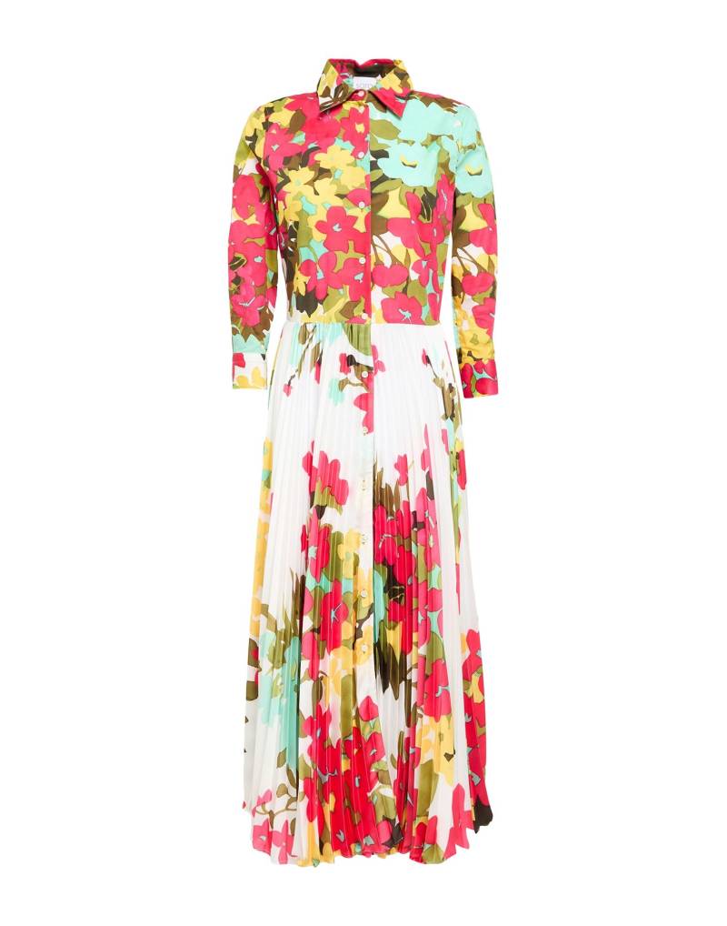 SARA ROKA Midi-kleid Damen Säuregrün von SARA ROKA