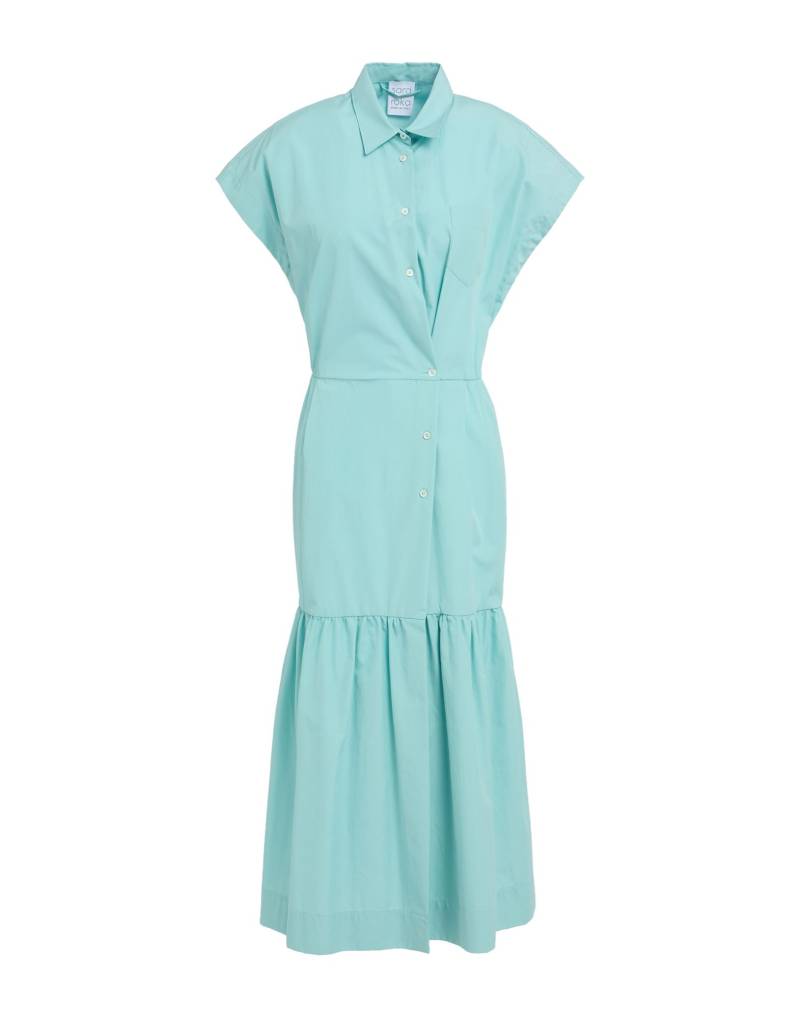 SARA ROKA Midi-kleid Damen Säuregrün von SARA ROKA